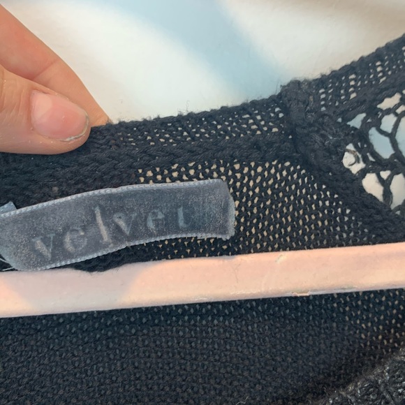 Velvet | Open Knit Sweater  | {1569} - Picture 3 of 4